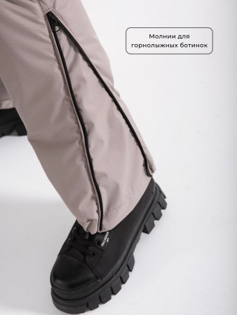 Комбинезон женский зимний Престиж Тауп